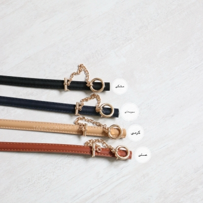 کمربند چرمی مات زنانه مدلbelt7021