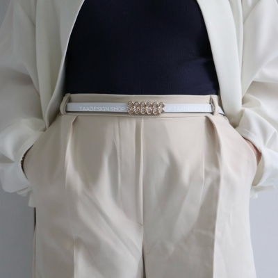 کمربند چرمی مات زنانه مدلbelt7022