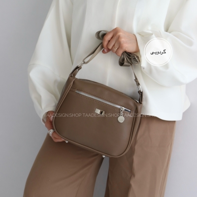 کیف دوشی زنانه مدل لنجان