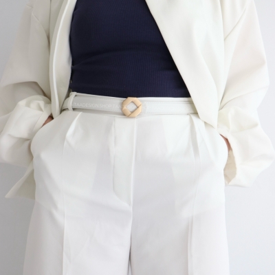 کمربند چرمی مات زنانه مدلbe7026