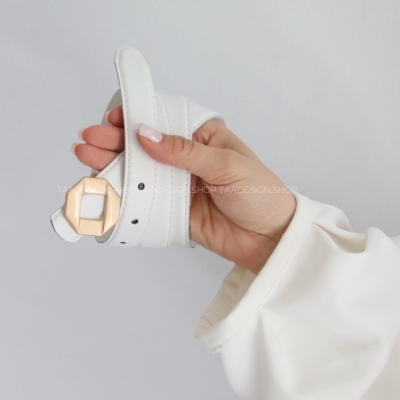 کمربند چرمی مات زنانه مدلbe7026