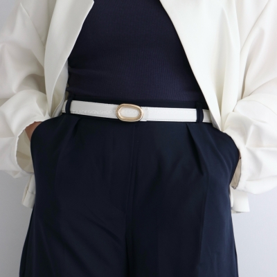 کمربند چرمی مات زنانه مدلbe7027