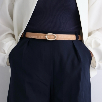 کمربند چرمی مات زنانه مدلbe7027