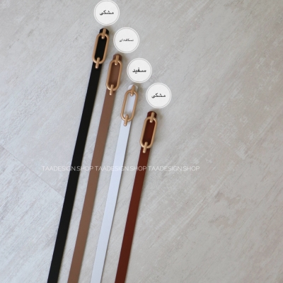 کمربند چرمی مات زنانه مدلbe7028