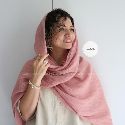 شال پلیسه مدل سنبل