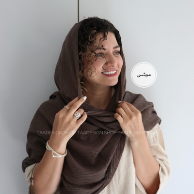 شال پلیسه مدل سنبل