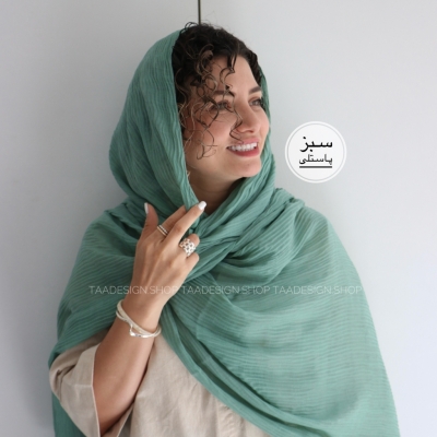 شال پلیسه مدل سنبل