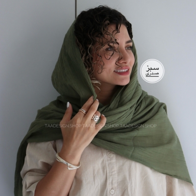 شال پلیسه مدل سنبل