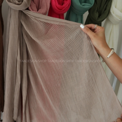 شال پلیسه مدل سنبل