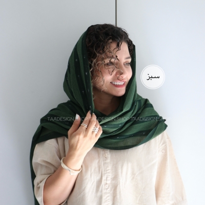 شال لمه دوزی مدل پیونی