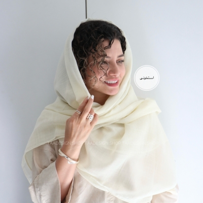 شال لینن مدل شبدر