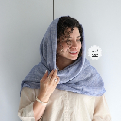 شال لینن مدل شبدر