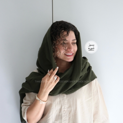 شال لینن مدل شبدر