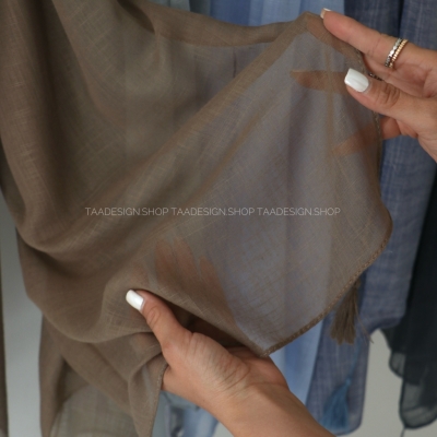 شال لینن مدل شبدر