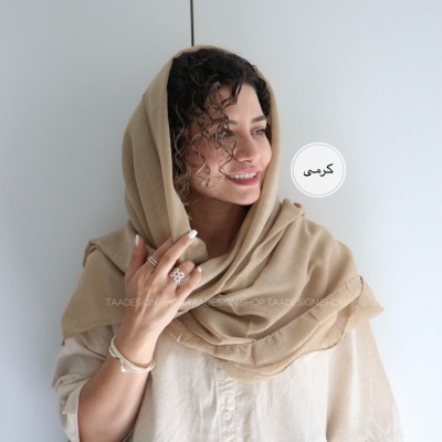 شال لینن مدل شبدر