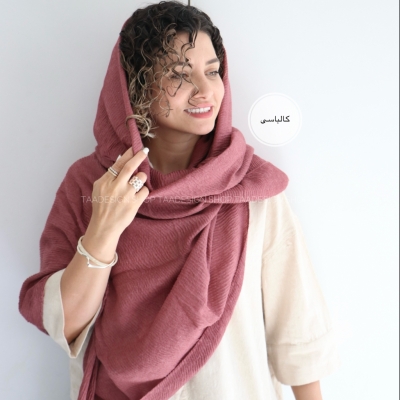 شال پلیسه مدل مینای