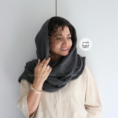 شال پلیسه مدل مینای