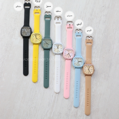 ساعت مچی بند سیلیکونی برند wa 2014 colomi