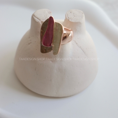 انگشتر زنانه میناکاری مدلRi4011