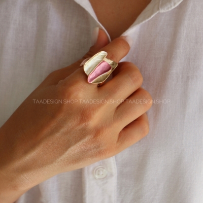 انگشتر زنانه میناکاری مدلRi4011