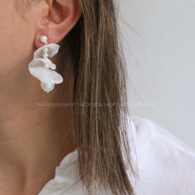 گوشواره طرح حریر مدل Ea9004