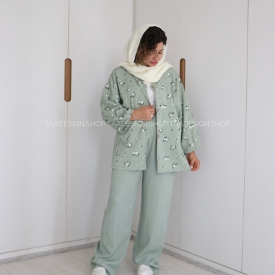 ست شومیز و شلوار مدل سانیتا