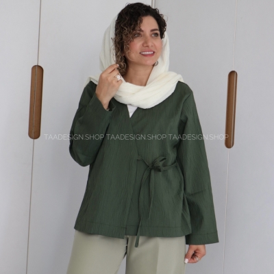 شومیز پاپیونی مدل کاتیا