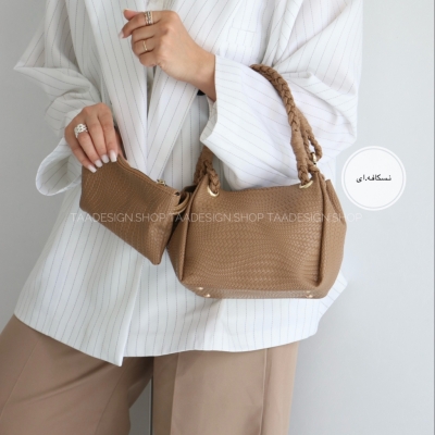 کیف زنانه دوشی - دستی مدل نازین