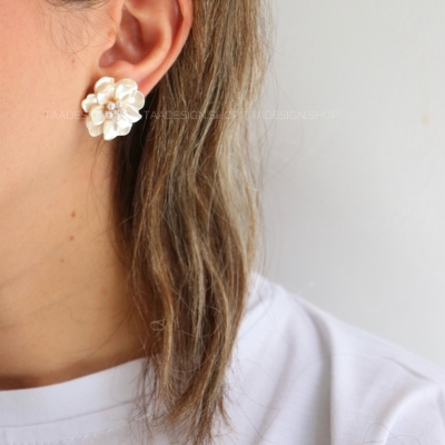 گوشواره طرح صدفی مدلEa9014