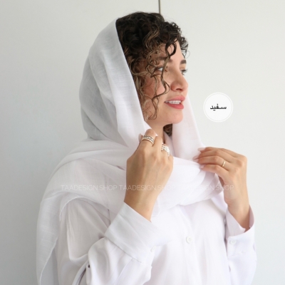 شال لینن مدل شبدر