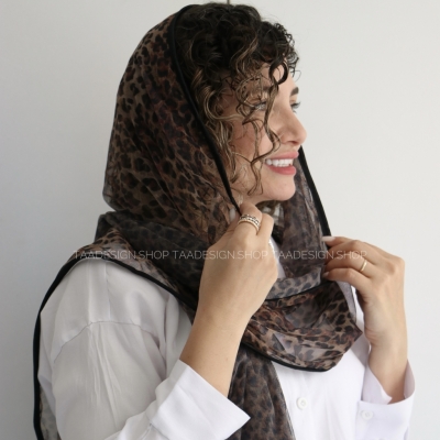 شال مجلسی توری مدل گیشا