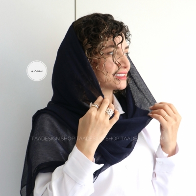 شال حریر پلیسه مدل گیشنیز