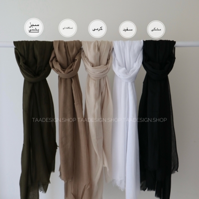 شال سوپر نخ مدل گلایل
