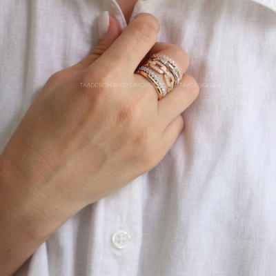 انگشتر زنانه پورتوفینو مدلRi4016