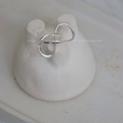 انگشتر زنانه طرح بی نهایت مدلRi4024