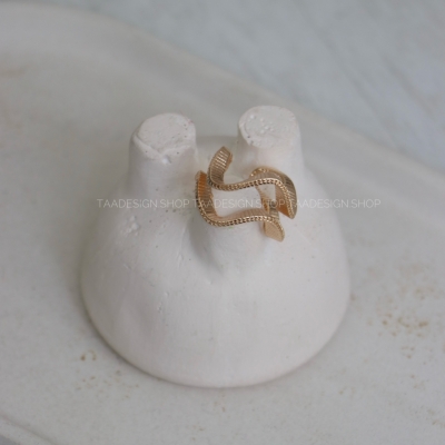 انگشتر زنانه موج دار مدلRi4026