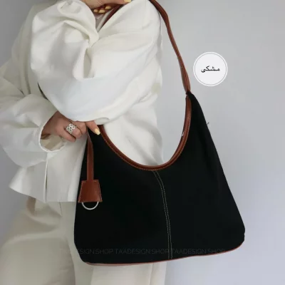 کیف زنانه دوشی بزرگ مدل آنیما جین