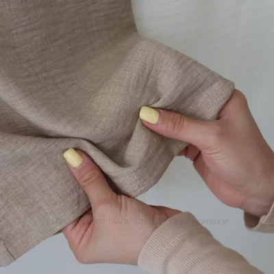 شلوار بگ پارچه ای زنانه مدل کاترین