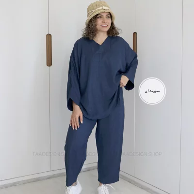 ست شومیز و شلوار مدل کایلی