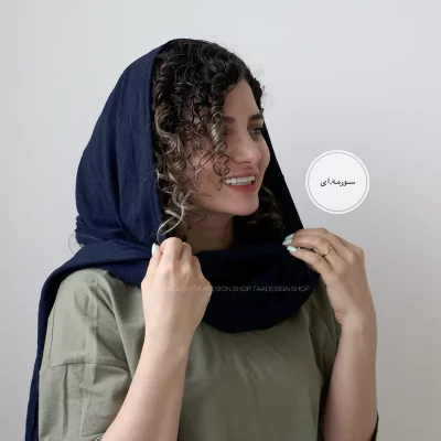 شال  پلیسه ریز مدل ترخون