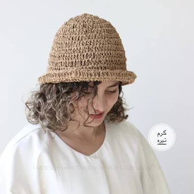 کلاه زنانه رافیا مدل 3004