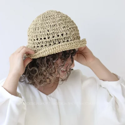 کلاه زنانه رافیا مدل 3004