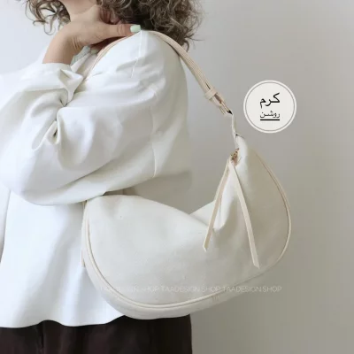 کیف زنانه بزرگ مدل سپند کتان