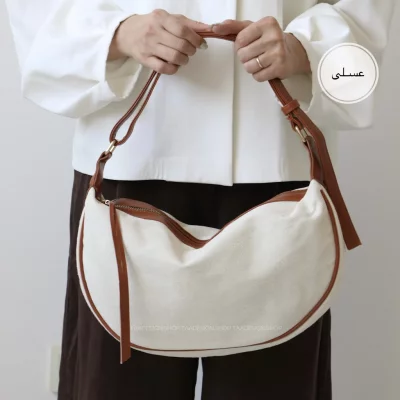 کیف زنانه بزرگ مدل سپند کتان