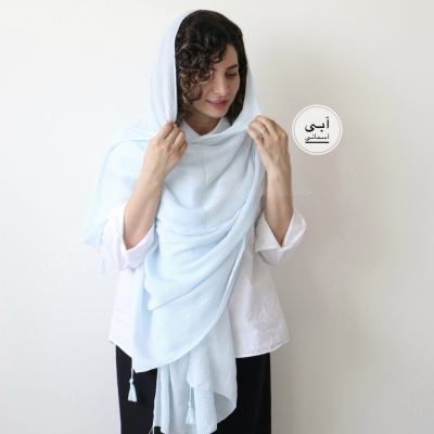 شال پلیسه لمه دوزی مدل ریحون