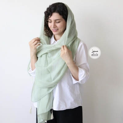 شال لینن مدل شبدر