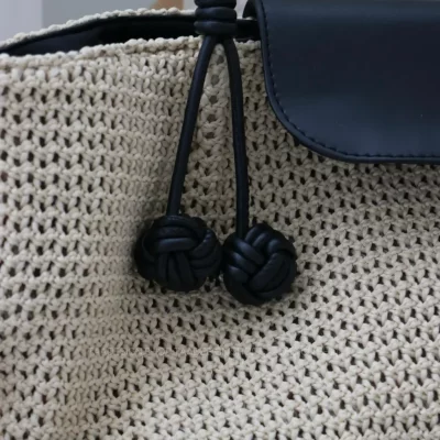 کیف زنانه بزرگ مدل ماهرخ رافیا