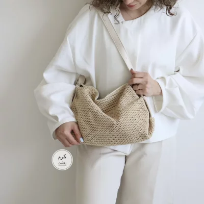 کیف زنانه بزرگ مدل وینتا رافیا