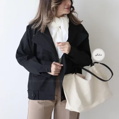 ترنچ کت مدل شارمین