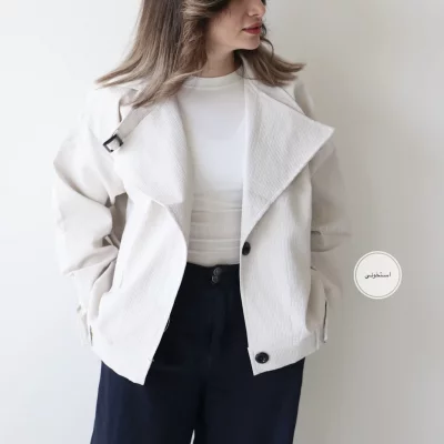 ترنچ کت مدل شارمین